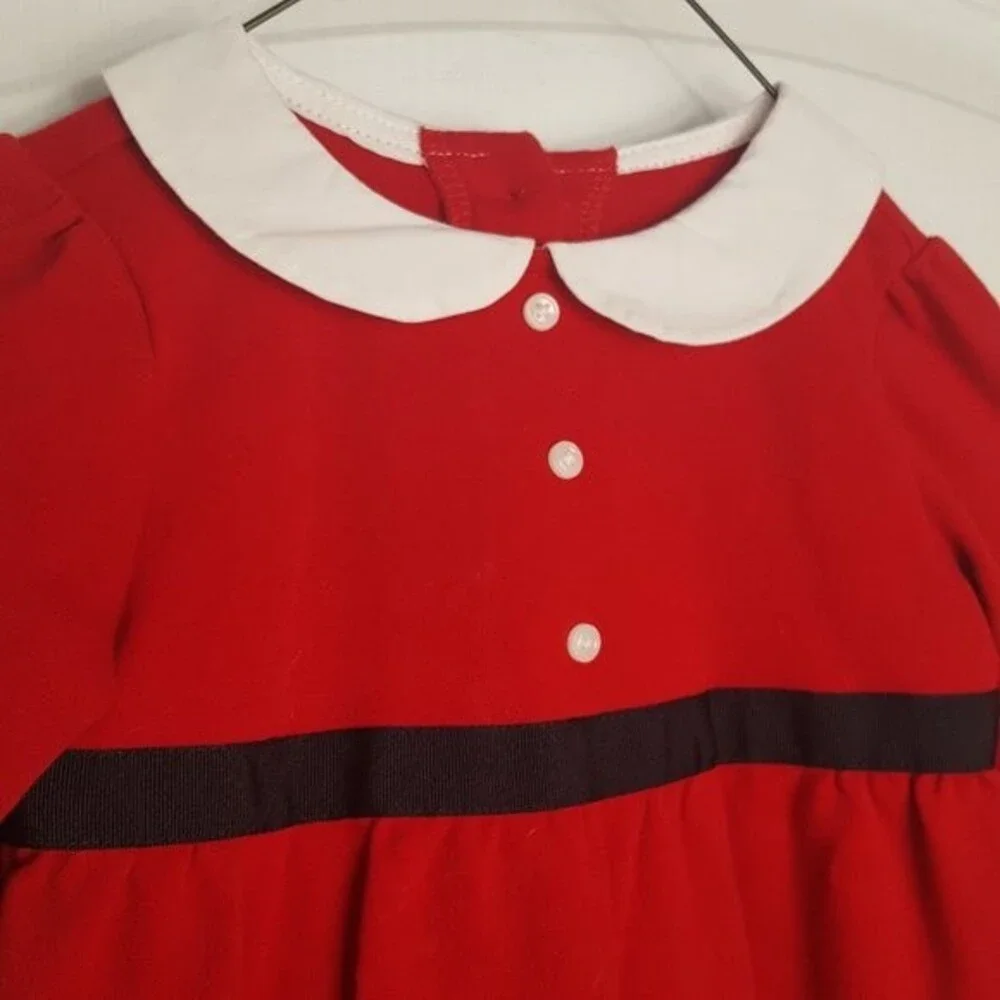 Gymboree Red Santa Holiday Christmas Dress